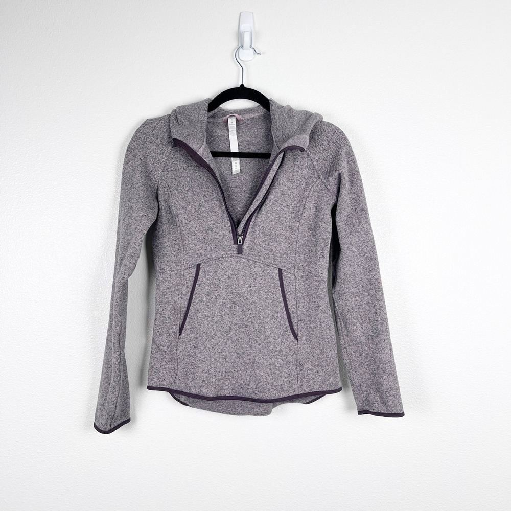 Lululemon Women's‎ Fleece And Thank You Pullover Sz 4 - Picture 2 of 6